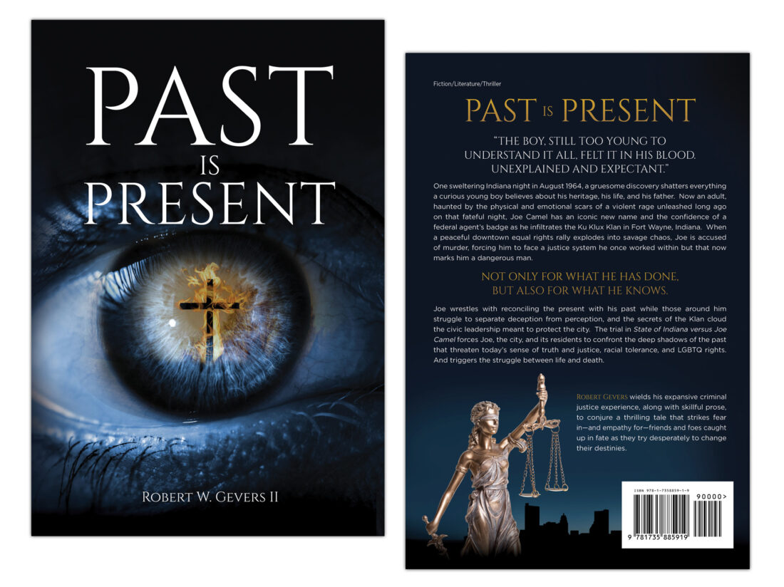 past is present book cover design