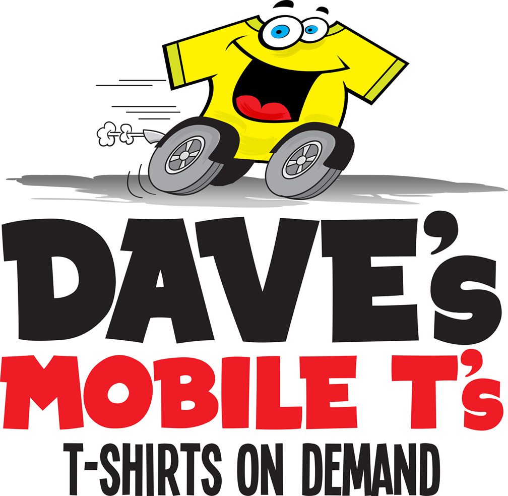 dave's mobile t's logo design