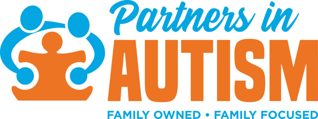 partners in autism logo design