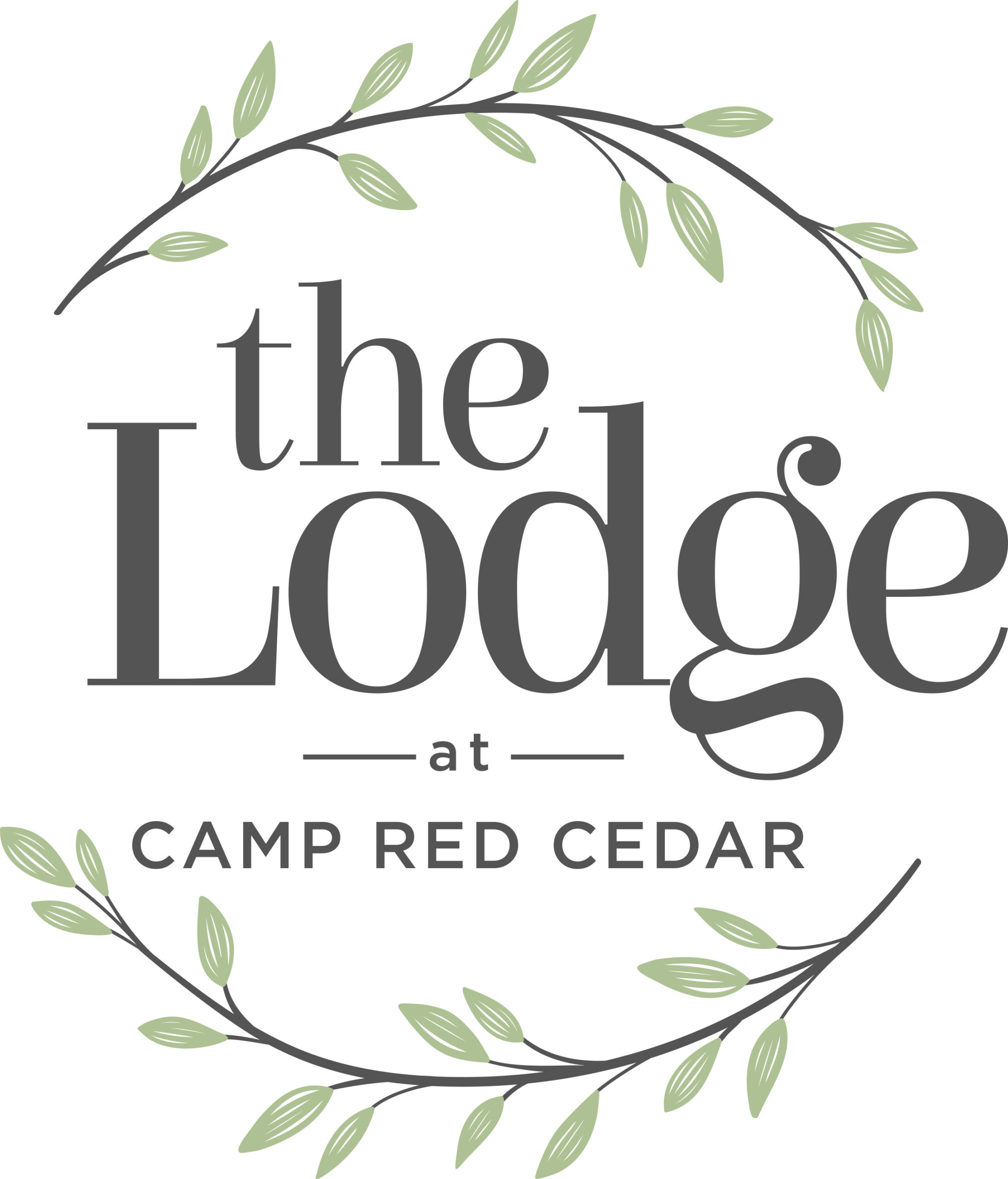 The Lodge logo design - Just Sue Graphic Design